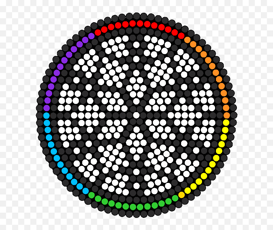 Circle Dream Catcher Kandi Pattern Perler Beads Designs Emoji,Circle Pattern Png