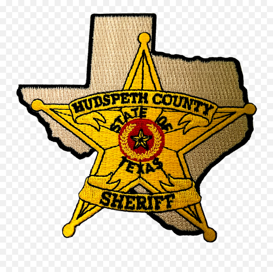 Hudspeth County Sheriff Tx Patch Emoji,Badge Clipart Black And White