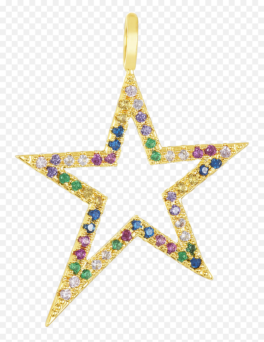 Icons Shooting Star Necklace Charm Shooting Star Necklace Emoji,Real Star Png