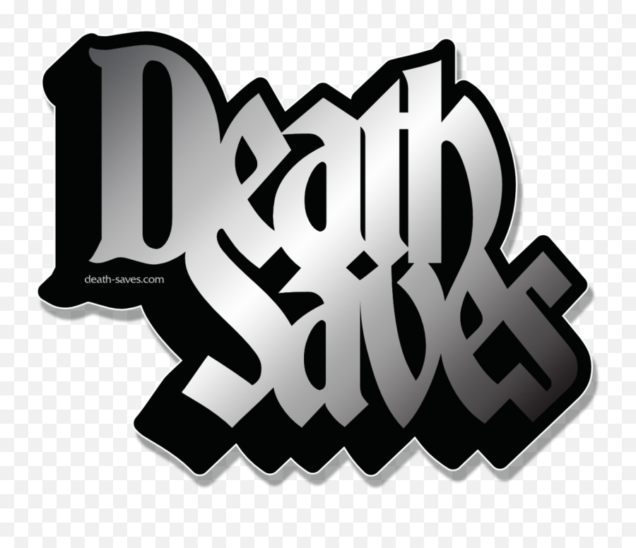 Ds Gothic Logo Sticker - Language Emoji,Death Logo