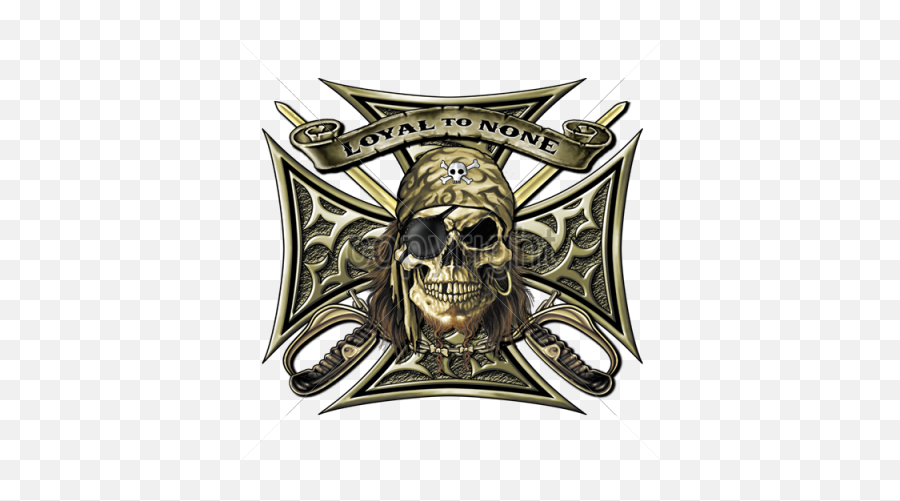 Download Iron Cross And Skull Png Image With No Background Emoji,Iron Cross Transparent