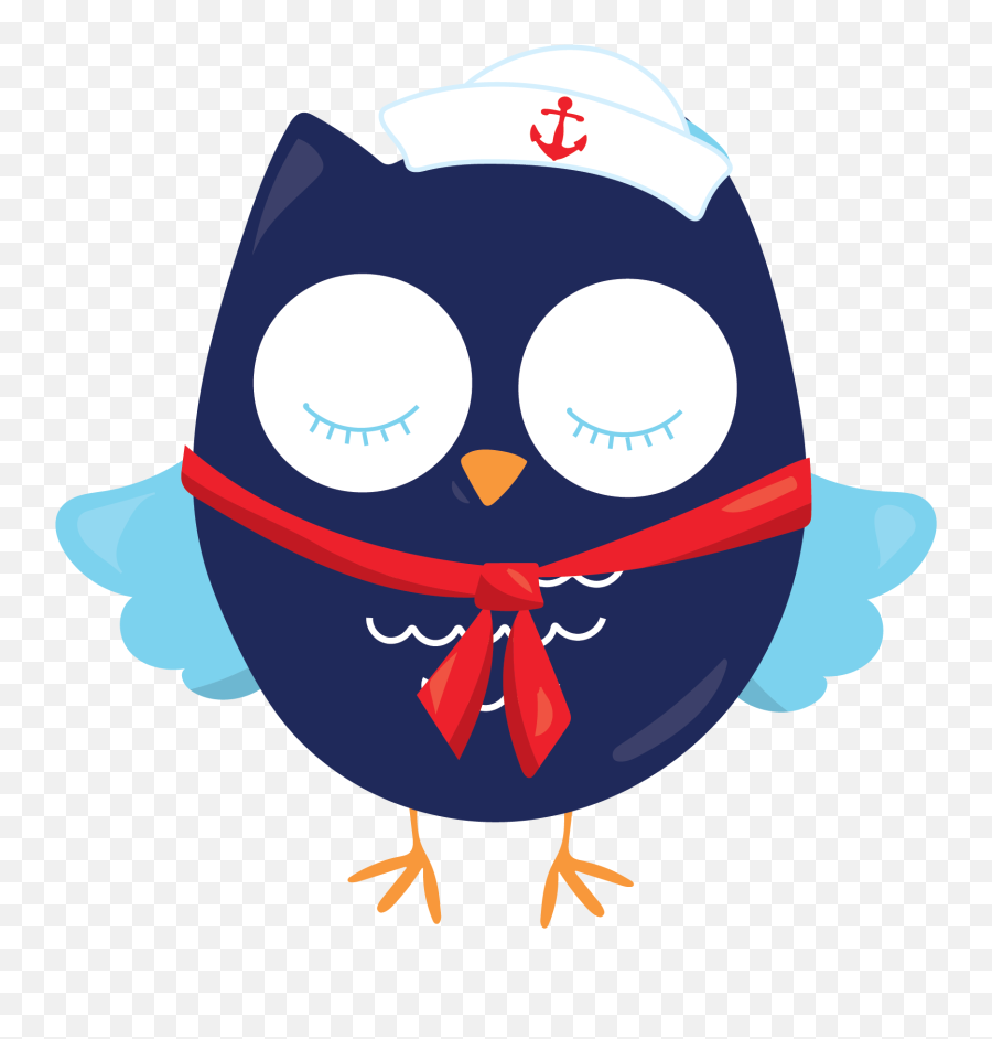 Download Hd Http - Nautical Owl Clipart Transparent Png Nautical Owl Emoji,Owl Clipart