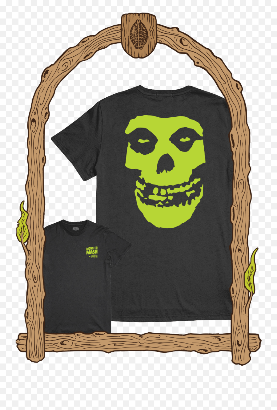 T Shirt U0027u0027monster Mash Skullu0027u0027 Limited Edition - Misfits Misfits Skull Emoji,Skull Logo