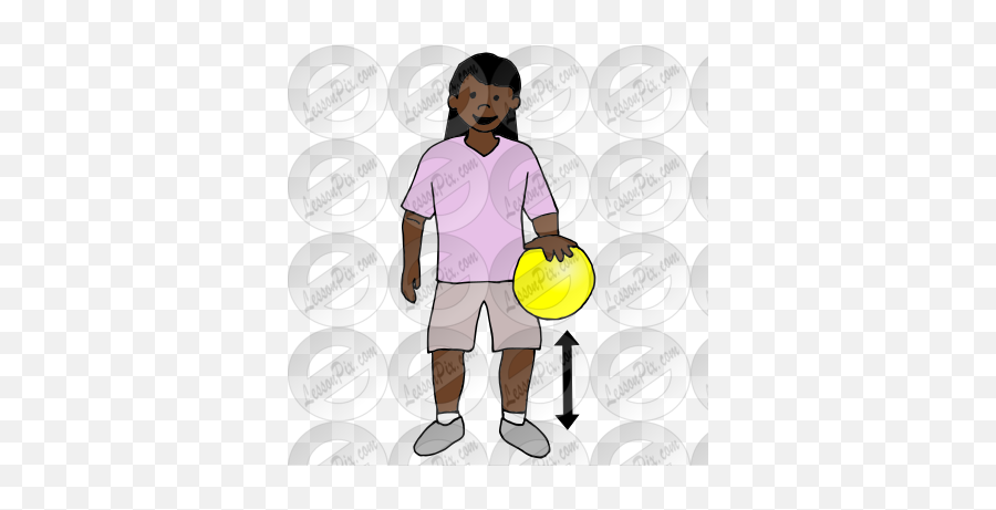 Bounce Picture For Classroom Therapy - For Basketball Emoji,Dodgeball Clipart