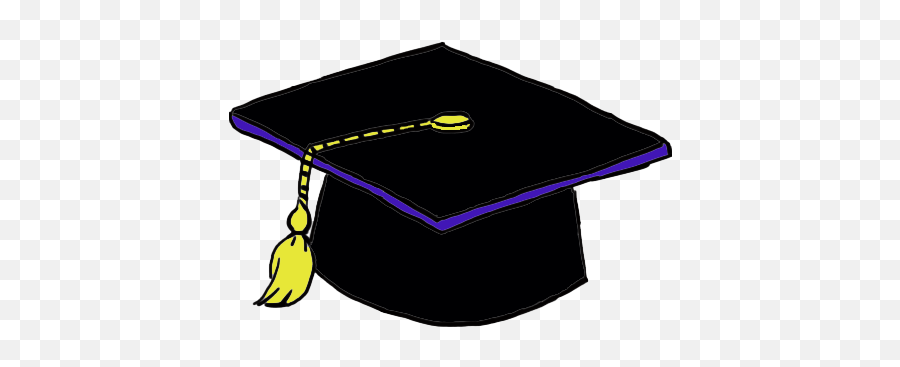 Download Transparent Graduation Cap Animated Png Image With - Clip Art Graduation Hat Emoji,Graduation Cap Transparent Background