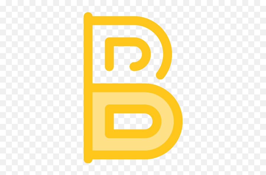 Bold Letter B Vector Svg Icon - Language Emoji,Letter B Png
