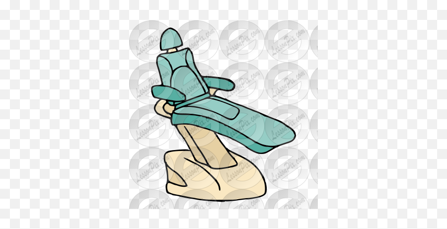 Exam Chair Picture For Classroom Therapy Use - Great Exam Outline Of A Dentist Emoji,Snowboard Clipart