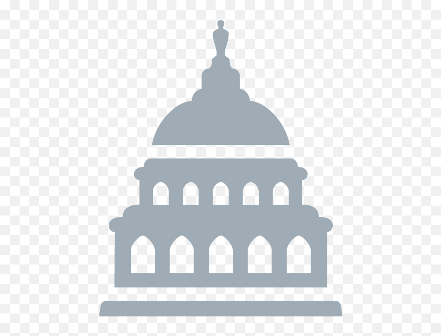 Download Congress Clipart Dome Capitol - Capitol Building Cartoon Transparent Emoji,Congress Clipart