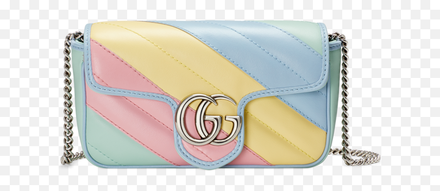 Gucci Marmont Pastel Collection - Gucci Marmont Super Mini Rainbow Emoji,Marmont Logo
