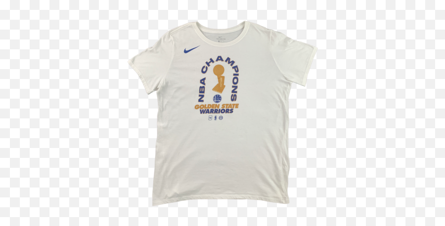Nike U2013 State Of Unity Clothing - Golden State Warriors Nike Youth 2018 Nba Finals Champions Parade T Shirt White Emoji,Nike Logo Sweatshirts