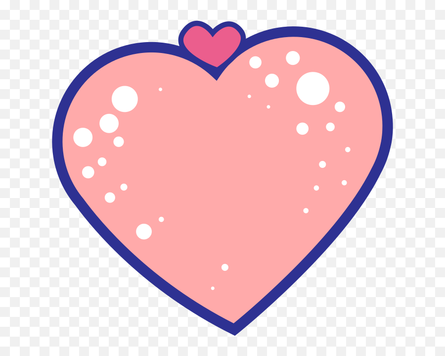 Fancy Double Heart Clipart Free Svg - Girly Emoji,Heart Clipart