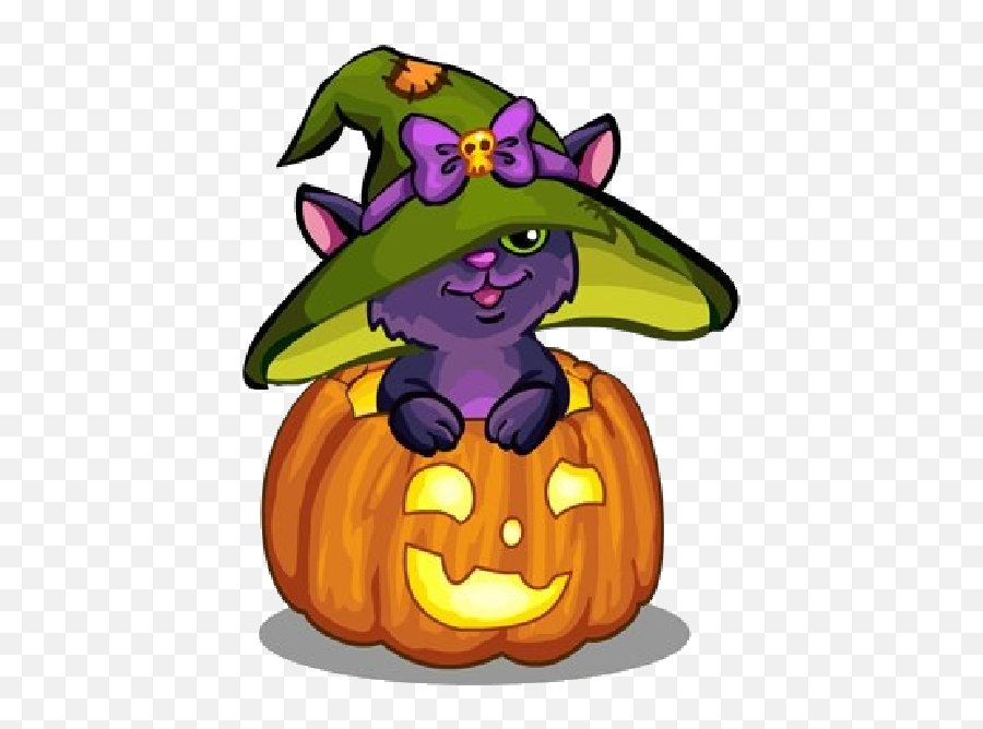 Black Kitty Cat Clipart Emoji,Halloween Cat Clipart