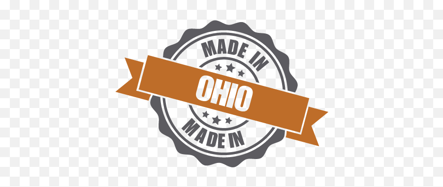 Made In Ohio Badge Emoji,Ohio Png