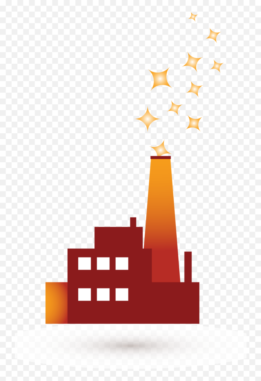 Cartoon Factory Clip Art - Vertical Emoji,Factory Clipart