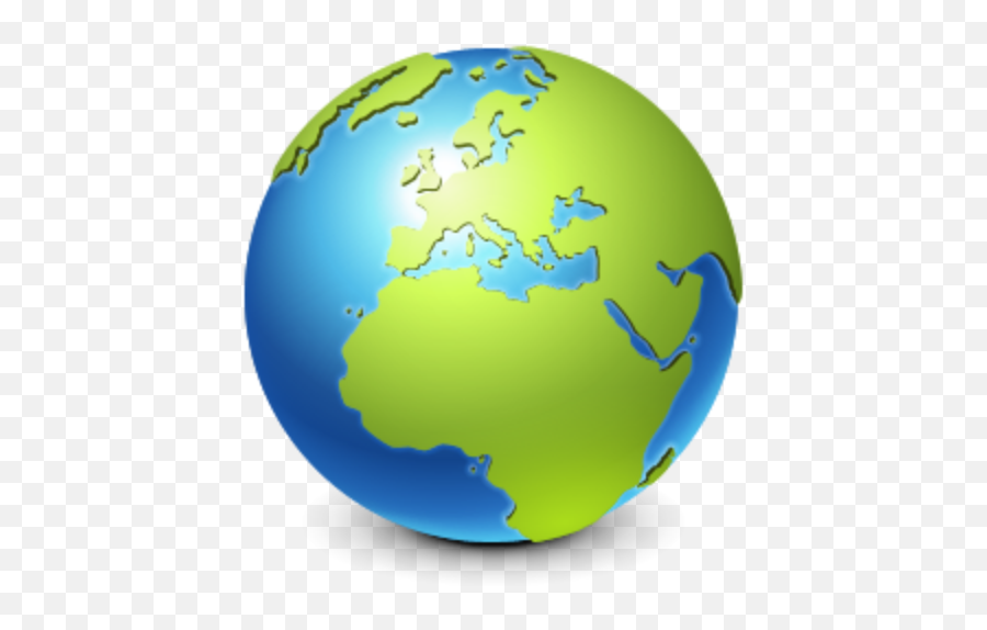 Earth Globe Icon - Globe Png Png Download 512512 Free Emoji,World Globe Clipart