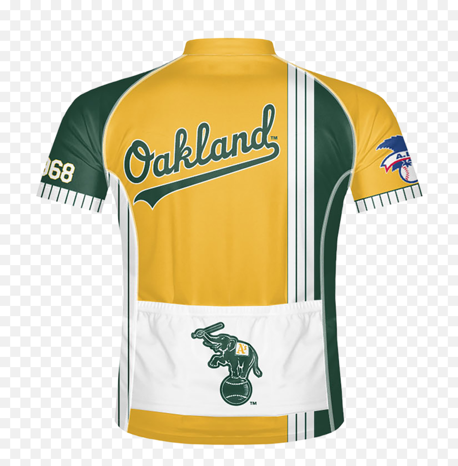 Sport Cut Cycling Jersey - Oakland Athletics Emoji,Oakland A's Logo