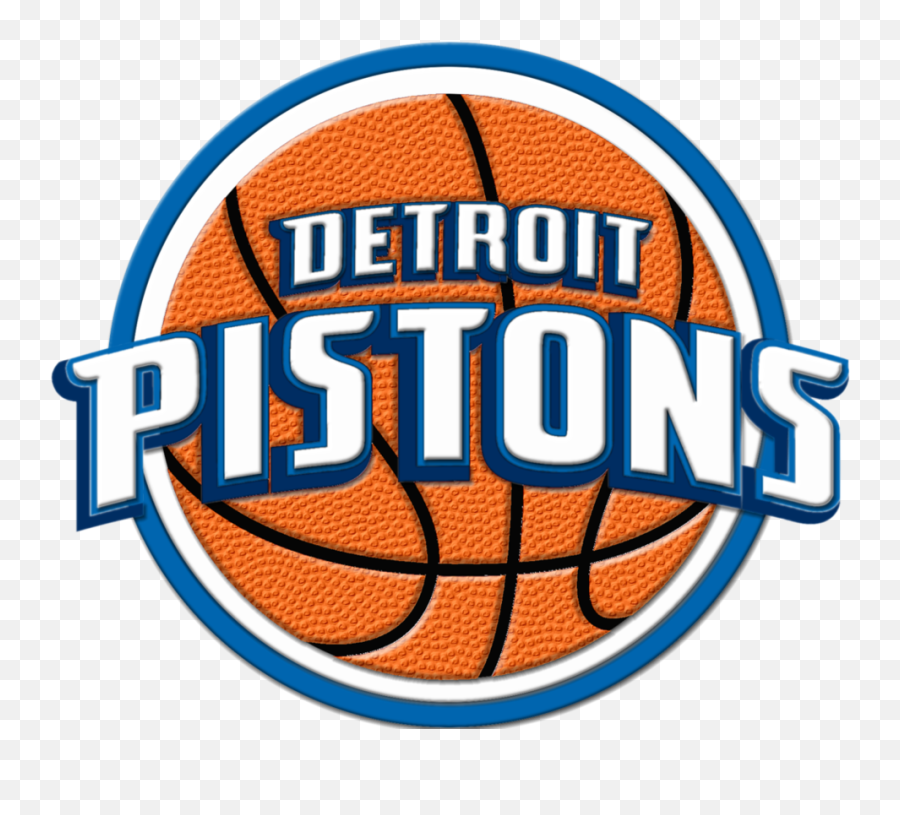 Detroit Pistons Transparent Image - Detroit Pistons Emoji,Detroit Pistons Logo