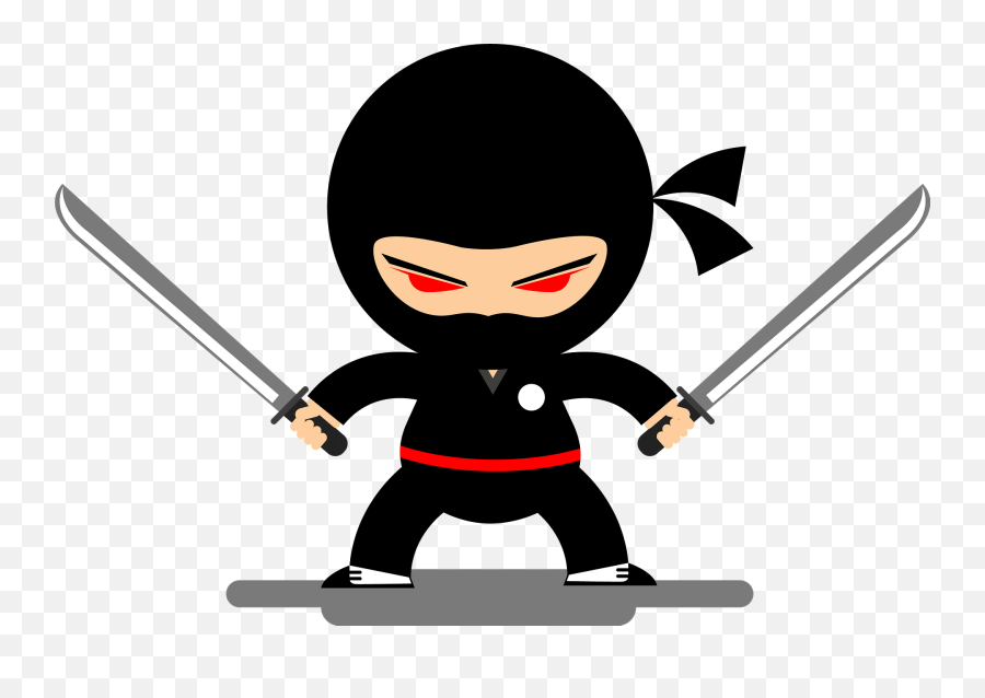 Chibi Ninja Clipart - Ninja Clipart Emoji,Ninja Clipart