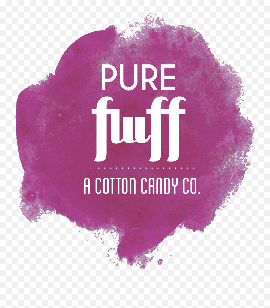 Pure Fluff Co Cbd Cotton Candy - Natural Healthy Cbd Girly Emoji,Watercolor Logo