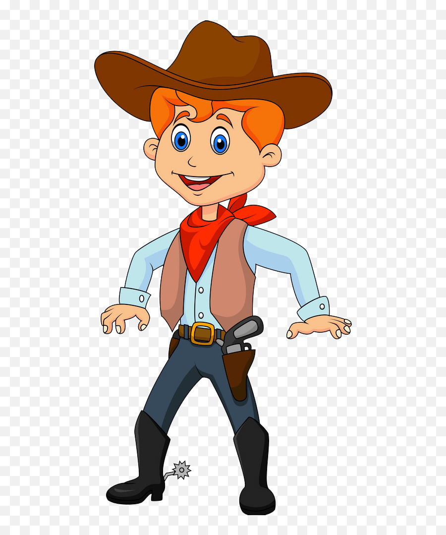 Cowboy Clipart - Clipartworld Cowboy Dessin Animé Emoji,Sad Cowboy Emoji Png