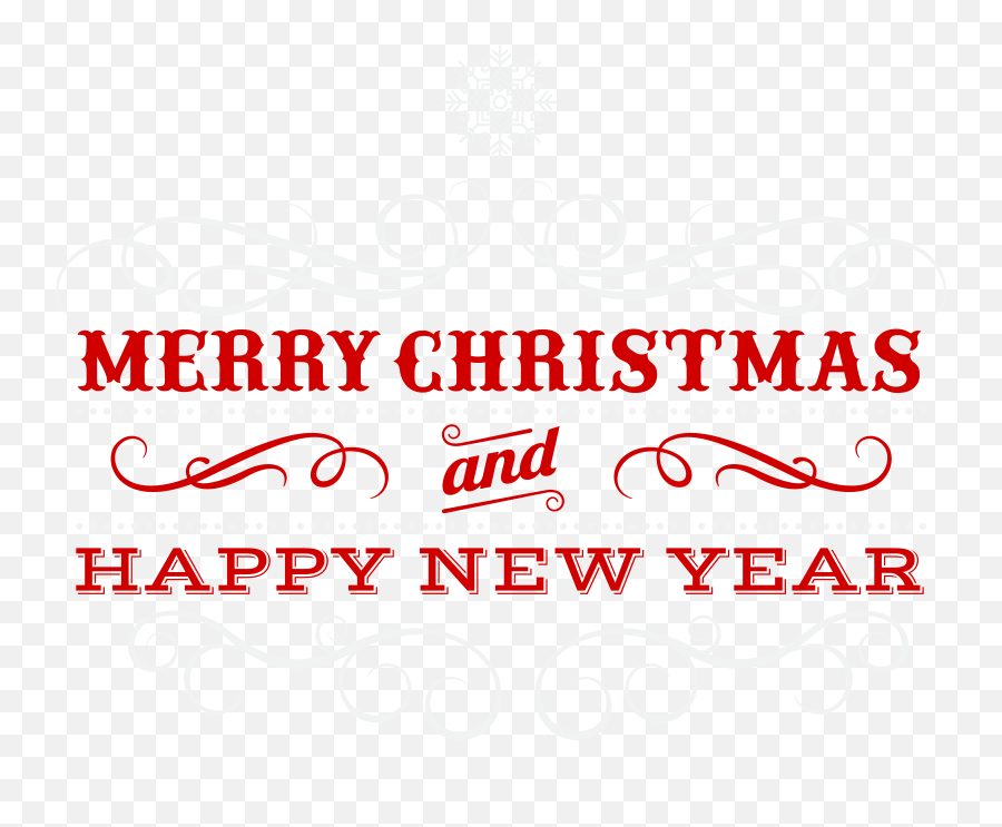 Download Merry Christmas And Happy New Year Png With 15 For Emoji,Happy New Year Png