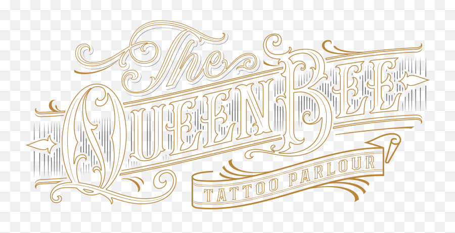 Queen Bee Tattoo Parlour - Queen Bee Tattoo Logo Emoji,Tattoo Logo