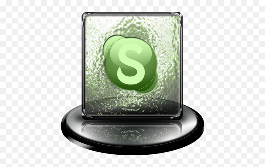 Classic Green Skype Icon Png Ico Or Icns Free Vector Icons - Quicktime Player Icon Emoji,Skype Logo