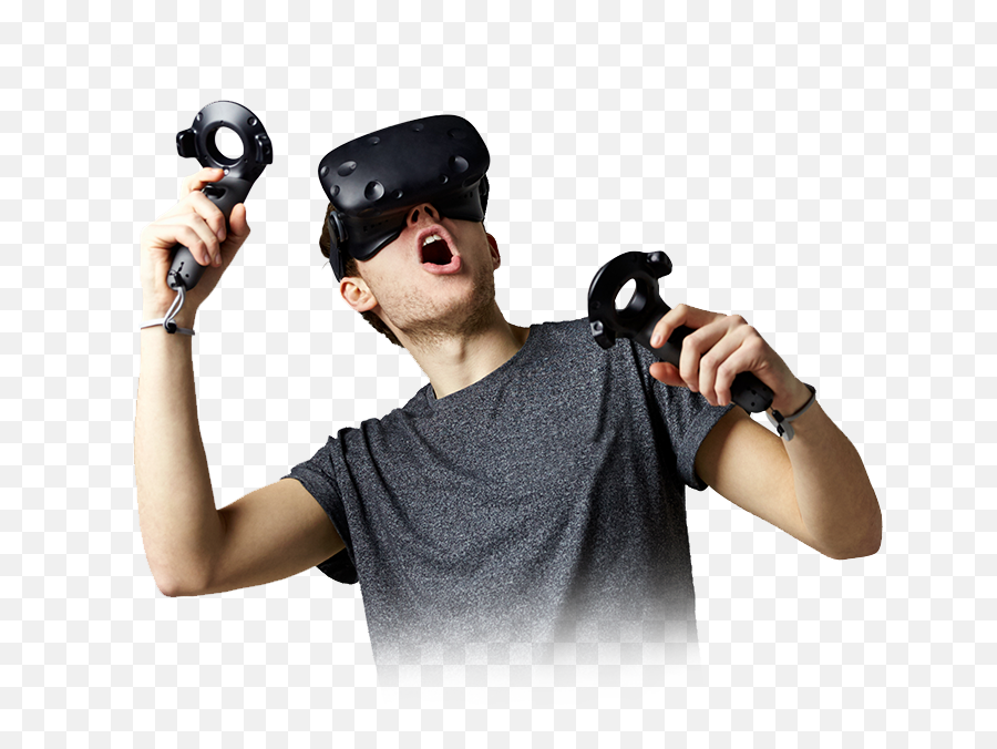 Virtual Reality Headset Htc Vive Oculus - Person Playing Vr Game Emoji,Vr Png