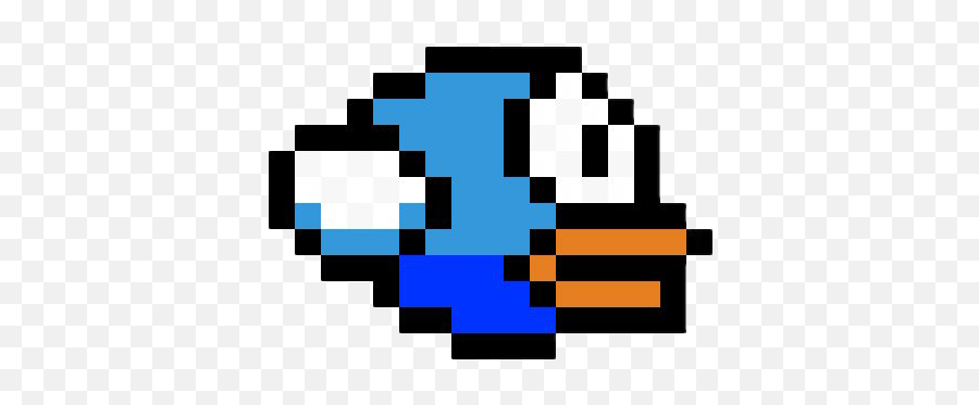 Flappy Bird Logo Png Image - Pixel Art Cool Piskel Emoji,Bird Logo