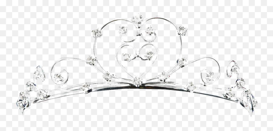 Silver Princess Crown Png File - Solid Emoji,Crown Png