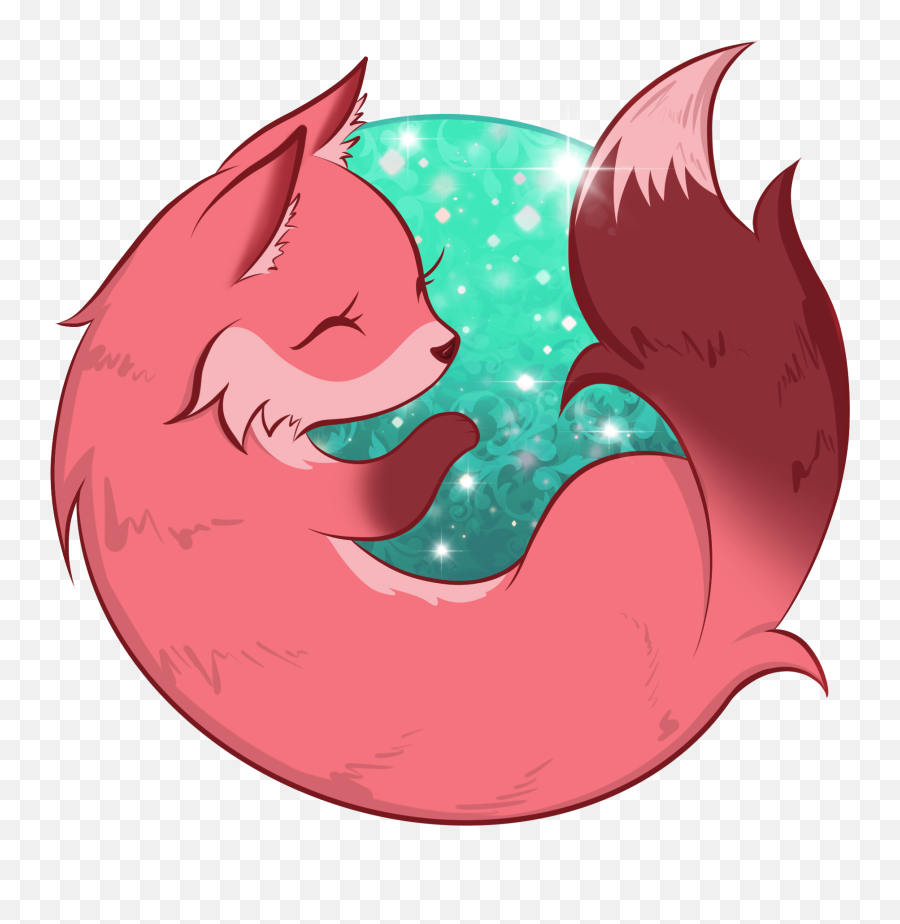 My Girlfriend Made An Aesthetic Firefox - Kawaii Firefox Icon Emoji,Aesthetic Settings Logo