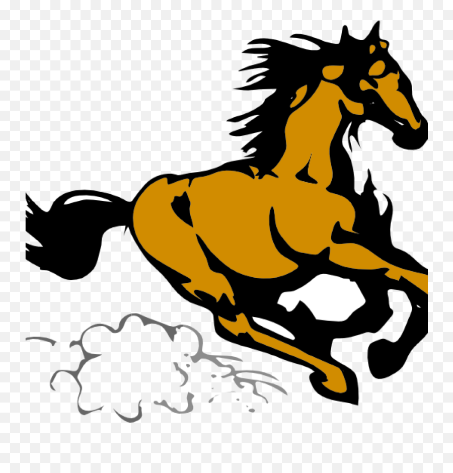 Running Horse Silhouette Png - Horse Running Clip Art Emoji,Horse Clipart