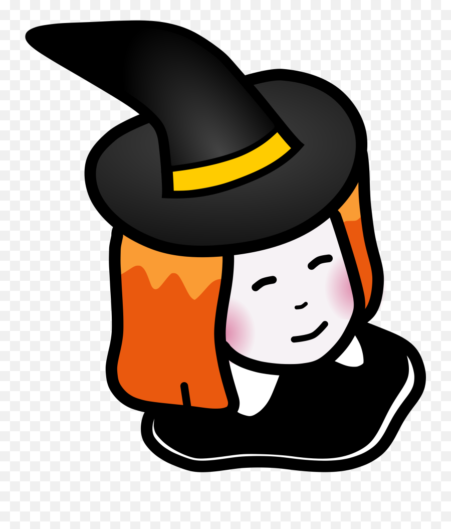 Witch Hat Png - Cad Vektör Png Emoji,Witch Hat Png