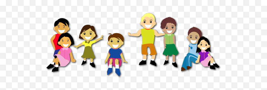 Download Hd Kids Group Happy Time Preschool Outstanding Emoji,Early Clipart