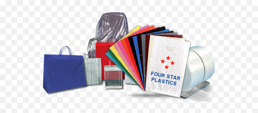 Wholesale Stock U0026 Custom Plastic Bags And More Four Star Emoji,Plastic Wrap Png