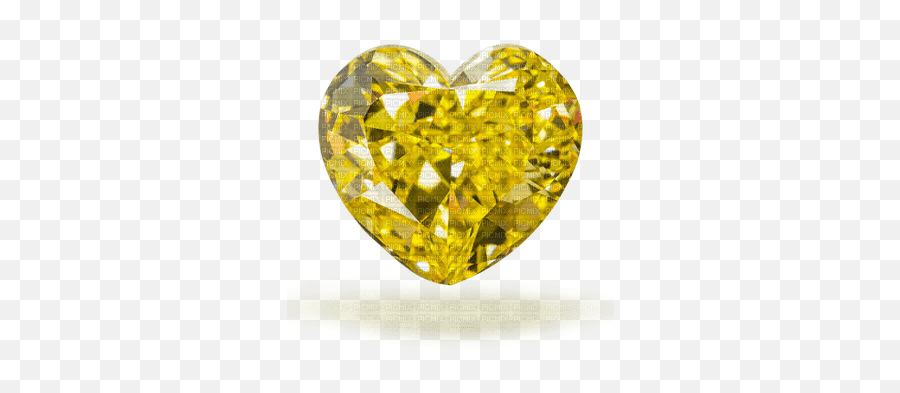 Kazcreations Yellow Heart Gem Kazcreations Yellow Emoji,Yellow Heart Png