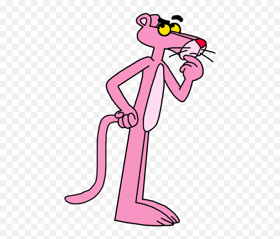 Pink Panther Sitting - Desicommentscom Emoji,Pink Panther Clipart
