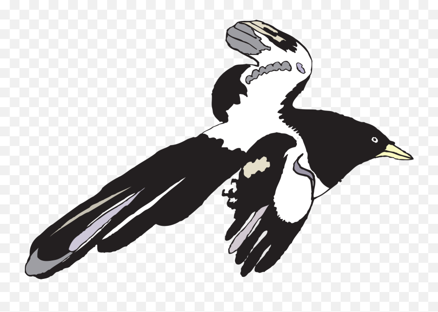 Flying Black And White Bird Svg Vector Flying Black And Emoji,Bird Clipart Black And White