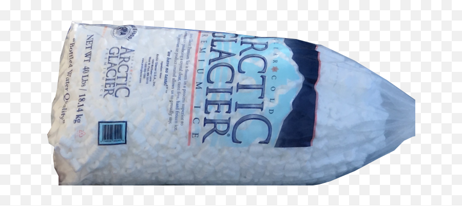40 Lb Bag Of Ice - Athans Ice House Whittier Ca Emoji,Ice Bag Png