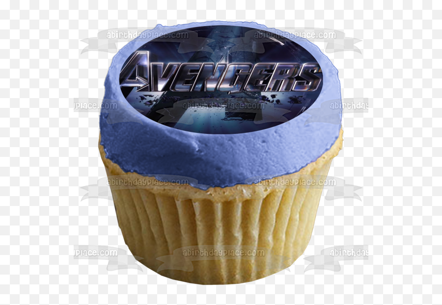 Marvel Avengers Endgame Logo Edible - Birthday Cake Sean Connery Bond Emoji,Avengers Endgame Logo
