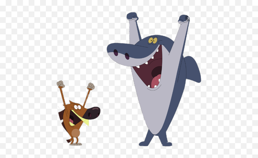 Check Out This Transparent Zig Sharko Victory Png Image Emoji,Victory Png