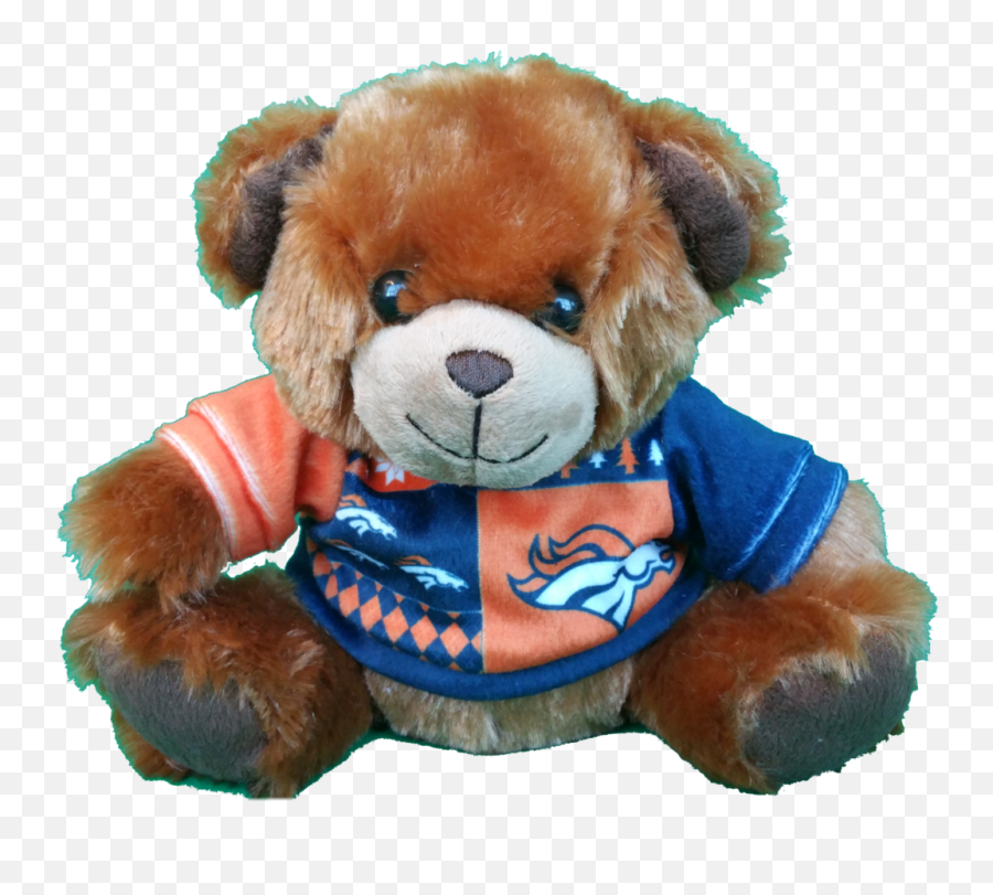 Download Denver Broncos Ugly Sweater Teddy Bear - Full Size Emoji,Denver Broncos Clipart