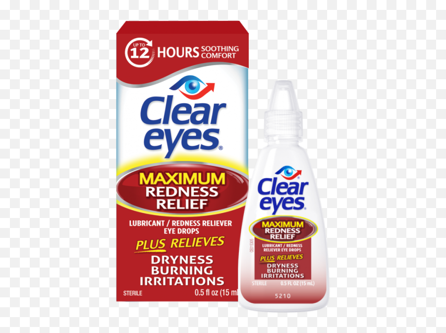 Clear Eyes Maximum Redness Relief - Clear Eyes Maximum Redness Relief Emoji,Eyes Transparent