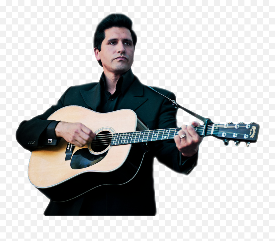 Clipart Panda - Johnny Cash Guitar Transparent Background Emoji,Cash Clipart
