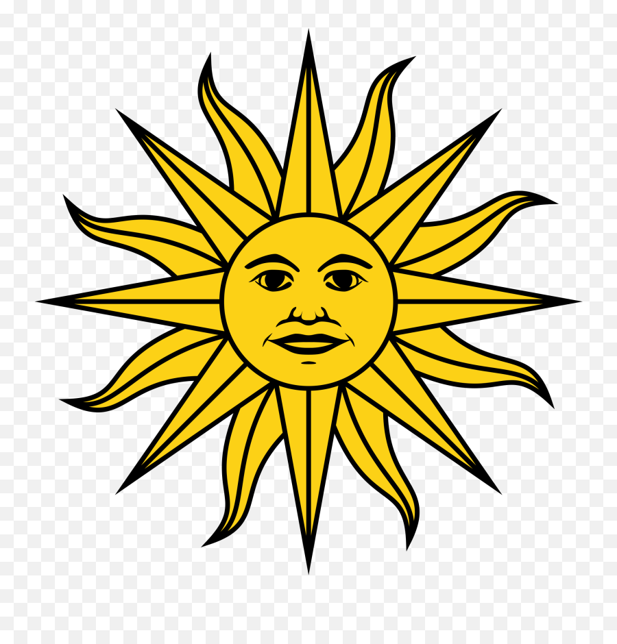 Sun Clipart Clipart Medieval - Escudo De Bandera De Uruguay Emoji,Sun Clipart