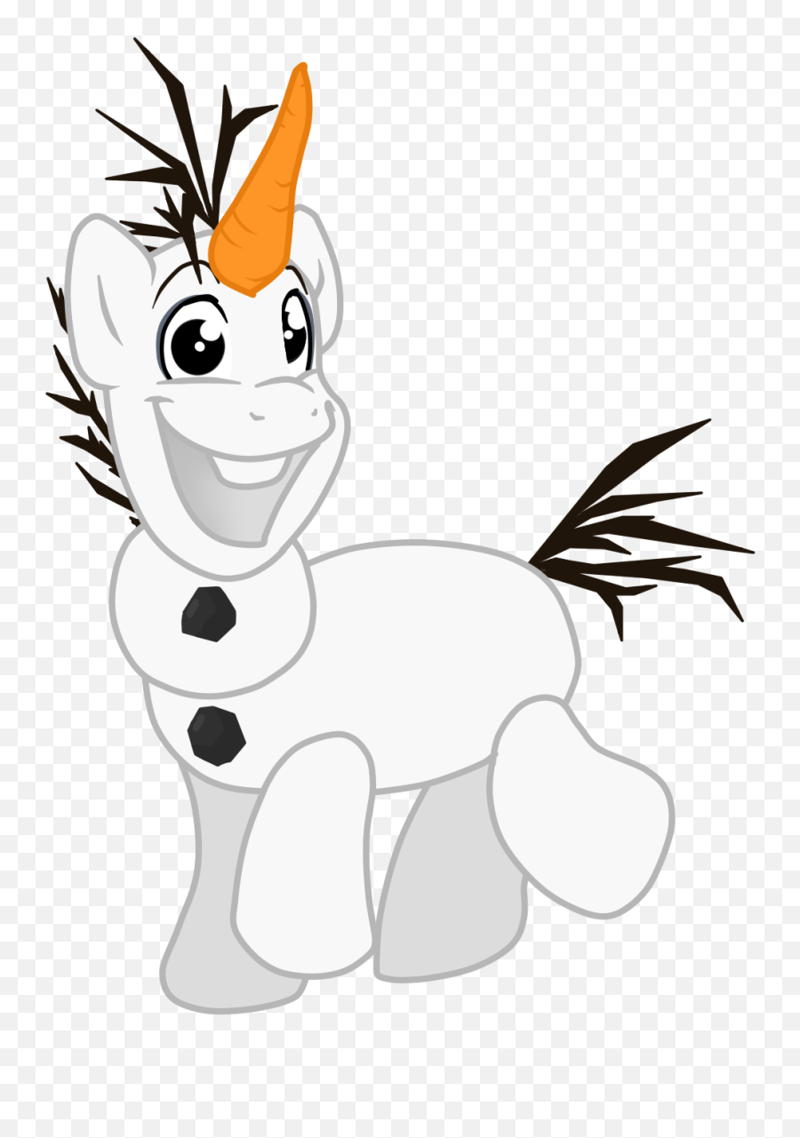 Snowpony Olaf Mlp By Namygaga - My Little Frozen Olaf Unicorn Olaf Emoji,Olaf Png
