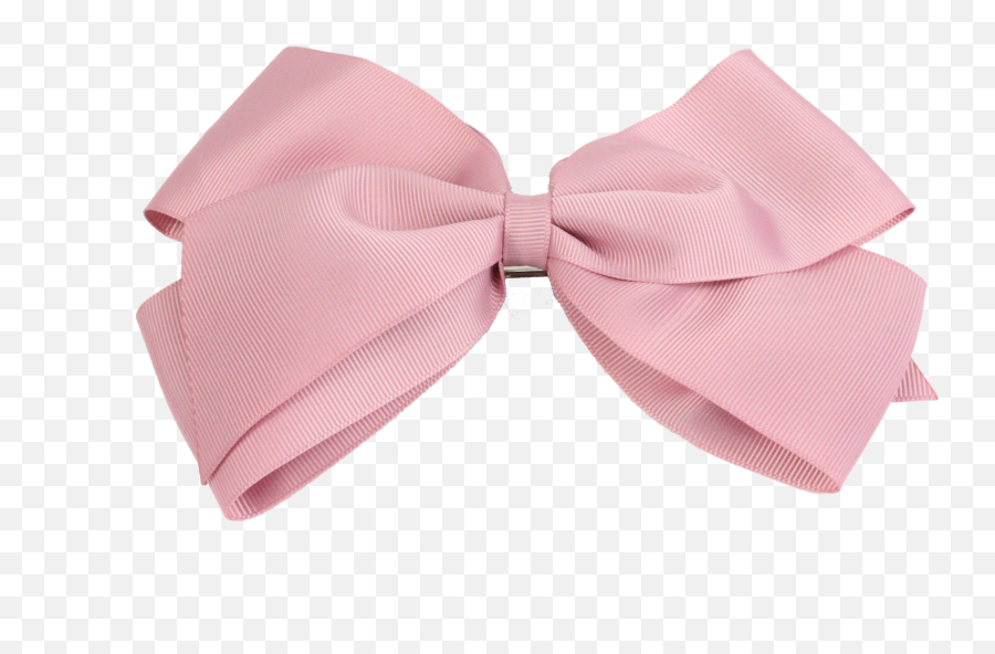 Pink Hair Bow Png - Ribbon Hair Clip Png Emoji,Hair Bow Clipart