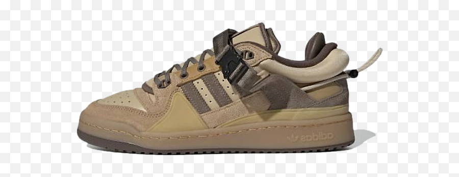 The Bad Bunny X Adidas Forum Buckle Low Comes In Pink - Adidas Forum Buckle Low X Bad Bunny Emoji,Adidas Png