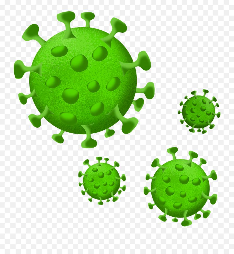 Illustration Virus Corona - Gambar Virus Corona Kartun Png Emoji,Virus Png