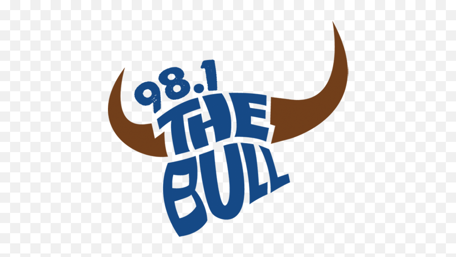 981 The Bull Iheartradio - The Bull Emoji,Bull Logo